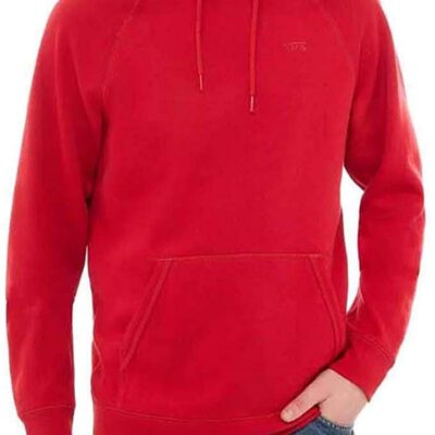 Sudadera VANS Hombre con capucha Ref. VN0A3HPZ14A Vans Classic versa Hoodie roja lisa