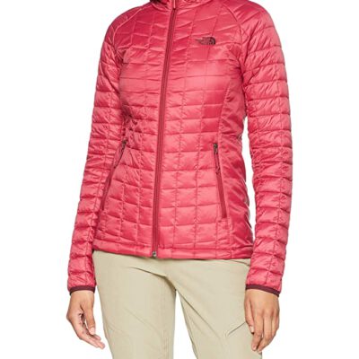 Chaqueta de Plumón The North Face mujer Thermoball T93RXH7BL Sport Rumbred rosa celeste