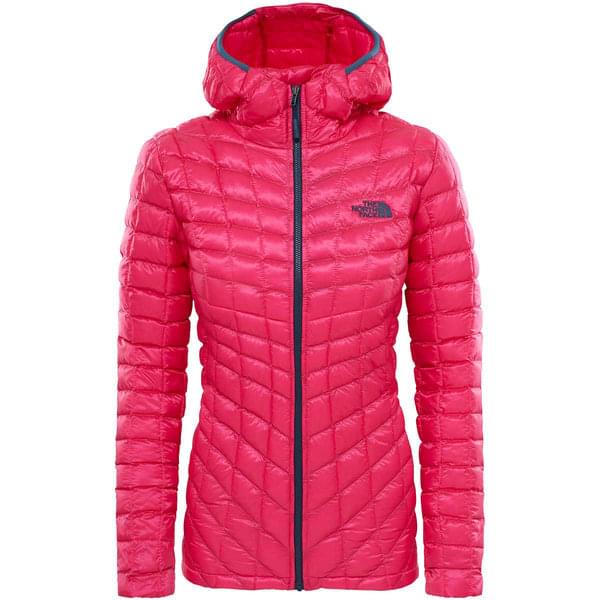 Chaqueta de Plumón The North Face mujer Thermoball Petticoat pink T93BRJ79M Rosa fucsia detalles grises - Martimpe Berart - de Moda Gausach, Valle de Aran