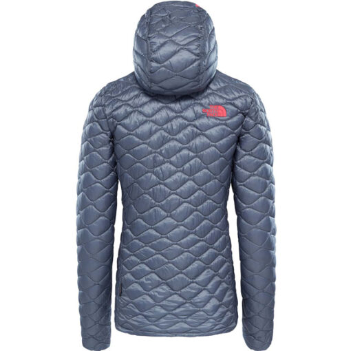 Chaqueta de Plumón The North Face mujer Thermoball Grisaille grey T93RXE3YH Gris detalles fucsia