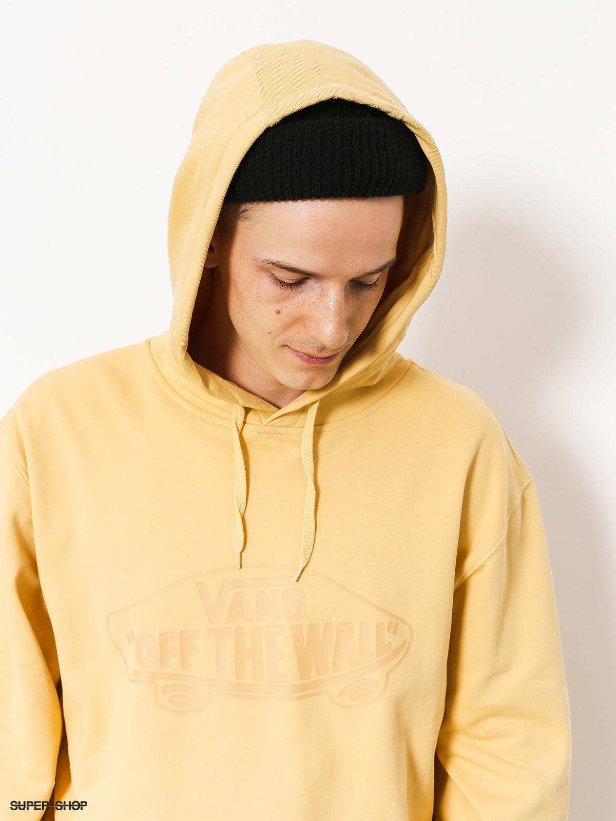 Sudaderas Hombre, Sudadera Capucha Amarilla