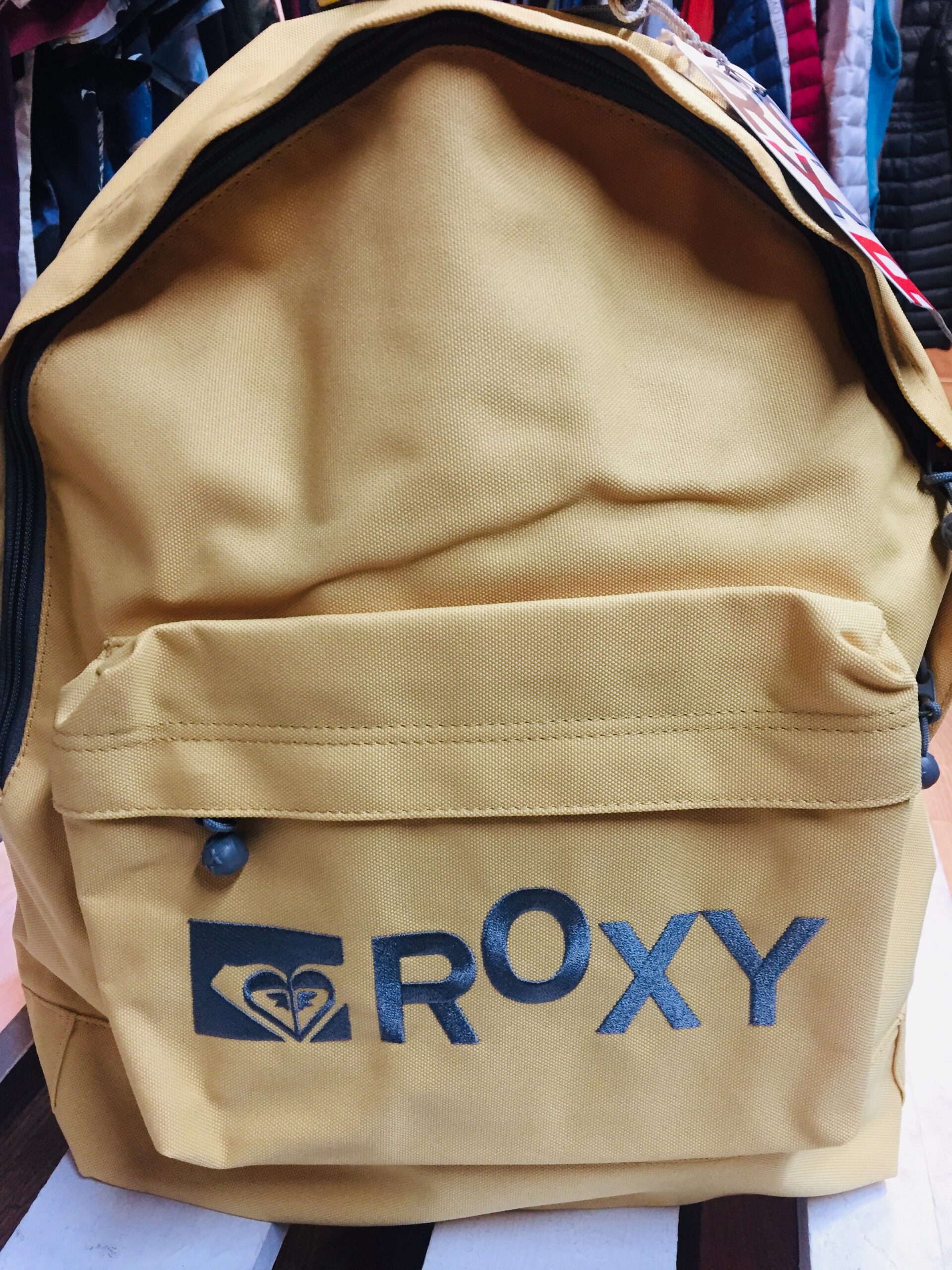 Mochila Roxy Basic Girl ref. XRWBA181 4111245 Amarilla ocre con