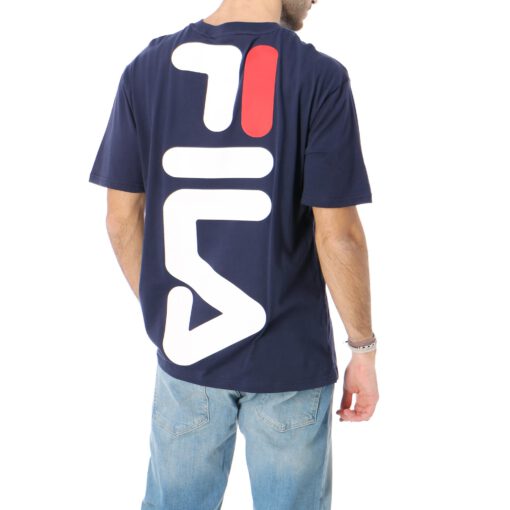 Camiseta manga corta FILA chico Men Bender Tee Ref. 687484 Azul marino super logo espalda
