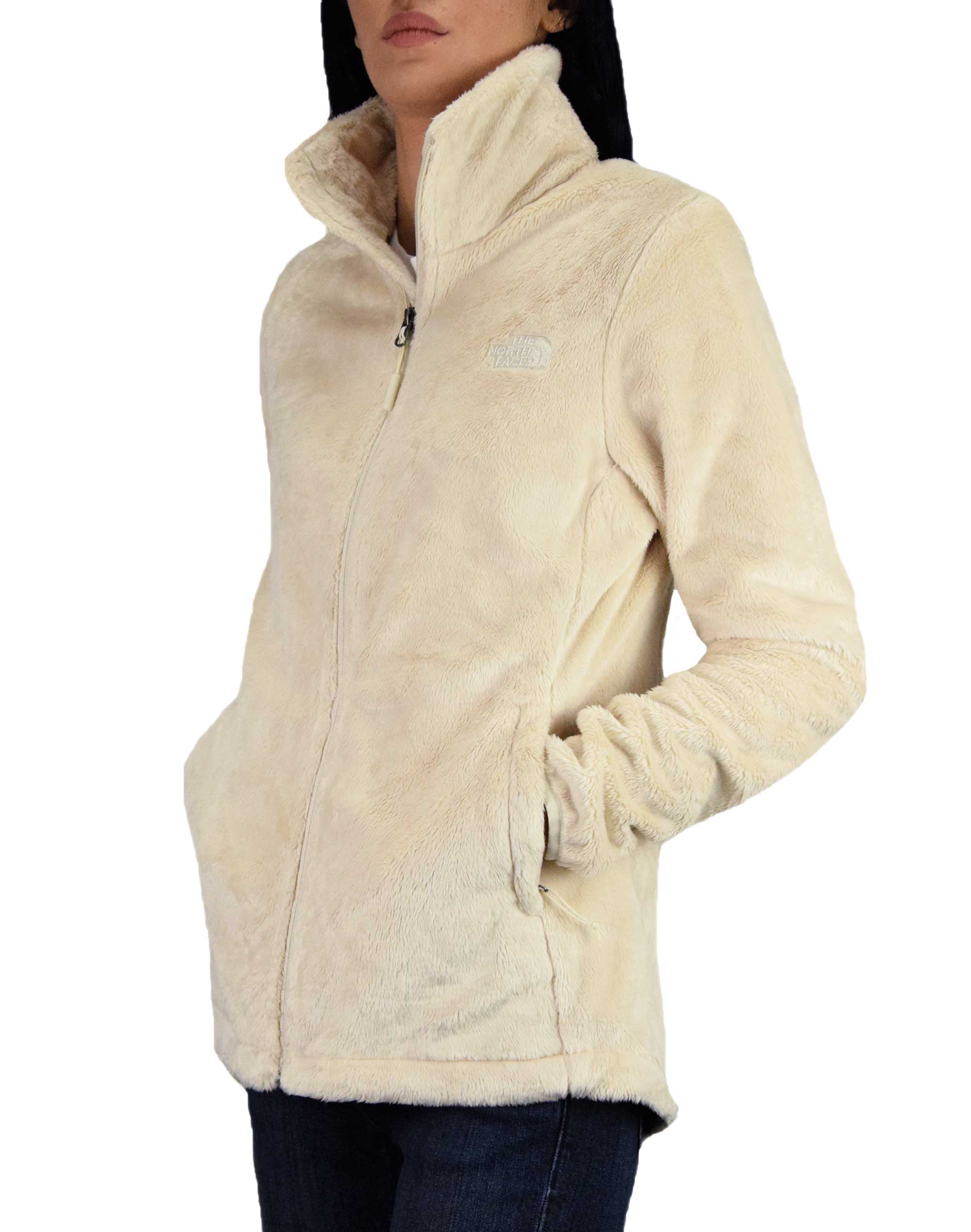 Forro polar osito NORTH FACE MUJER capucha OSITO JACKET ref. T93XBD11P Blanco roto - Berart - Tienda de Moda en Gausach, Vielha, Valle de Aran