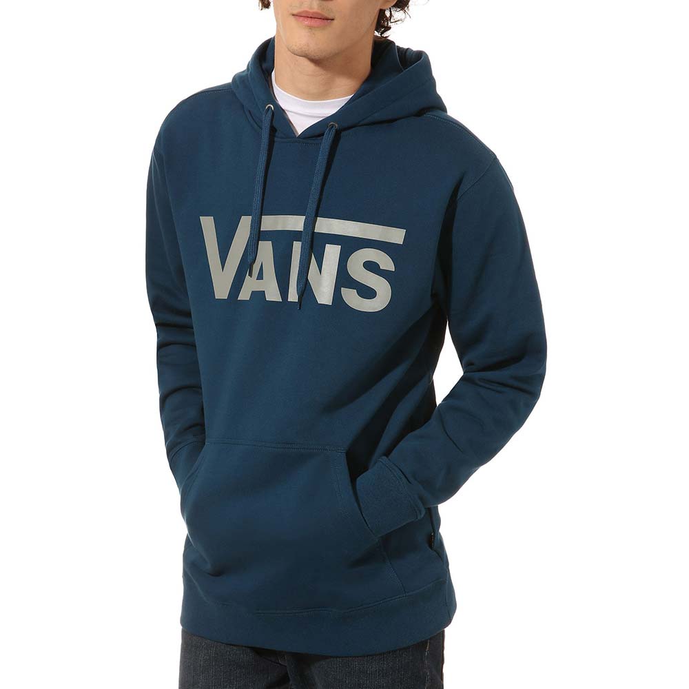 VANS Hombre con capucha Ref. VN0A456BTTA1 Vans Classic Po HD Azul marino logo gris - Martimpe Berart - Tienda de Moda en Gausach, Vielha, Valle de Aran