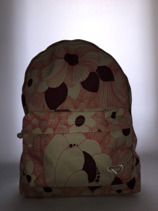 Mochila Roxy Basic Girl ref. XPWBA181 4107815 HAWAIANA flores rosa, morada y beig