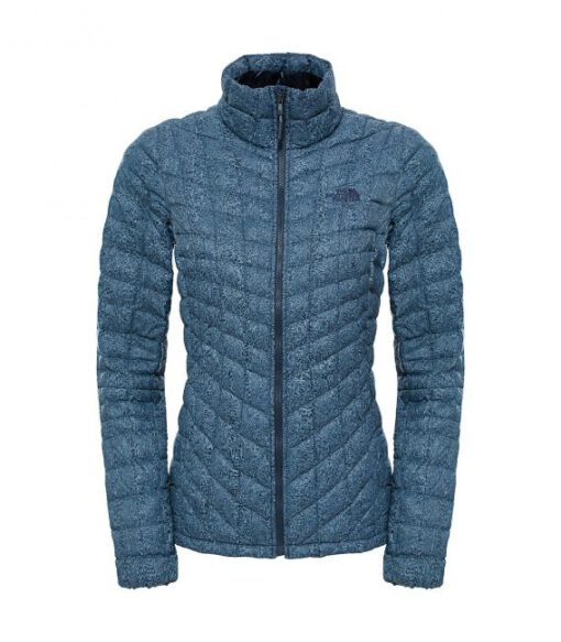 Chaqueta de Plumón The North Face mujer Thermoball TOCUC6KPY Animal print azul