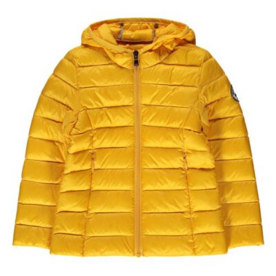 Chaqueta capucha Jott de plumas pato Niña Moutarde 621 CARLA BASIC Justoverthetop Color amarillo mostaza