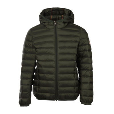 Chaqueta capucha Jott de plumas Niño 236HUGO BASIC Vert Fonce Justoverthetop Color verde oscuro