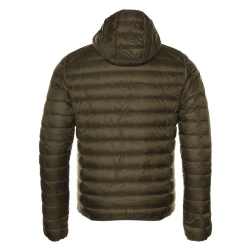 Chaqueta con capucha Jott de plumas pato Hombre NICO 204-KAKI BASIC Justoverthetop Verde caqui