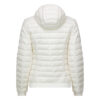 Chaqueta capucha Jott de plumas Mujer Blanc 901 CATHY BASIC franja logos mangas Justoverthetop Color blanco