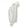 Chaqueta capucha Jott de plumas Mujer Blanc 901 CATHY BASIC franja logos mangas Justoverthetop Color blanco