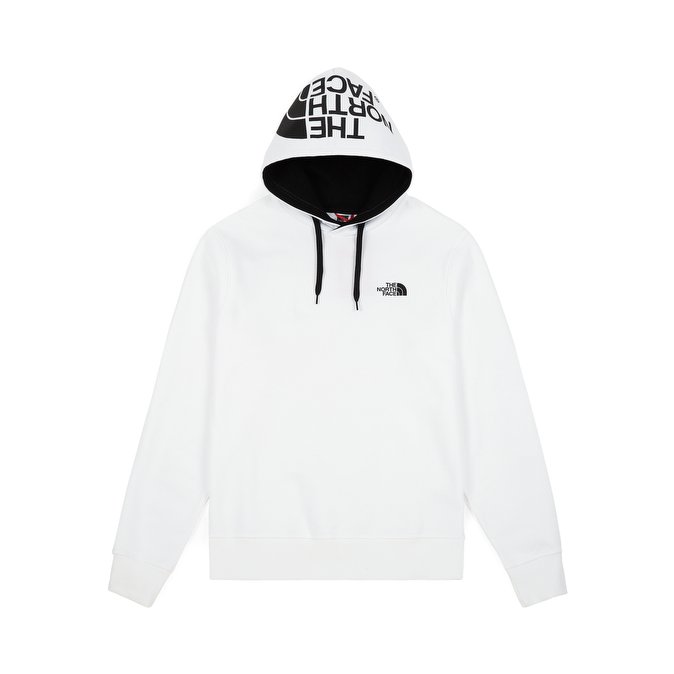 sudadera the north face blanca