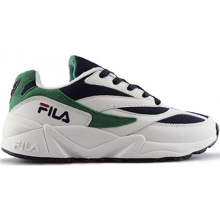 Zapatillas deporte FILA hombre V94M LOW MEN WHITE GREEN Ref. 1010255.00Q blanca, marino y | Martimpe - Tienda de Moda en Gausach, Vielha, Valle de Aran