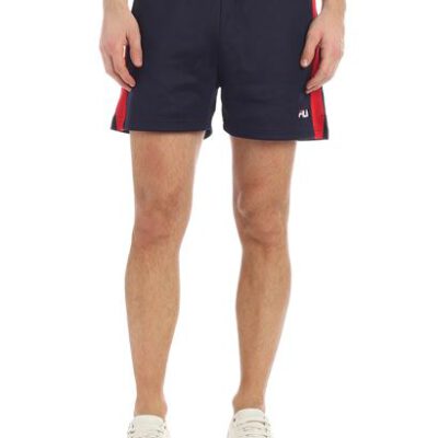Pantalón Shorts corto FILA chico BELEN SHORTS Ref. 687485 marino rayas rojas laterales