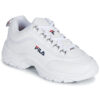 Zapatillas deporte FILA mujer Strada LOW WHITE Ref. 1010302.1FG blanca