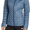 Chaqueta de Plumón The North Face mujer Thermoball TOCUC6KPY Animal print azul