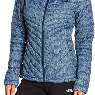 Chaqueta de Plumón The North Face mujer Thermoball TOCUC6KPY Animal print azul