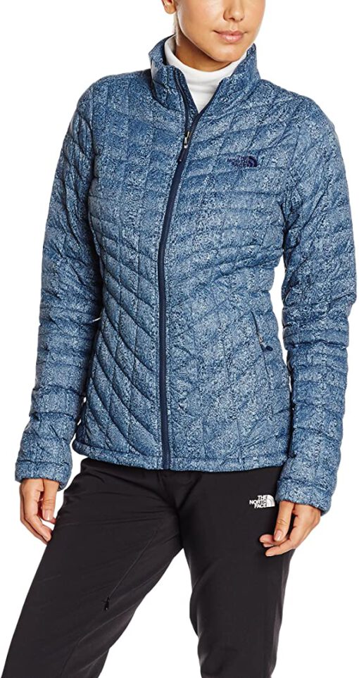 Chaqueta de Plumón The North Face mujer Thermoball TOCUC6KPY Animal print azul