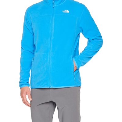 Sudadera polar THE NORTH FACE hombre con cremallera T92UAQ8K9 Glacier Full azul cielo