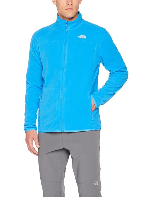 Sudadera polar THE NORTH FACE hombre con cremallera T92UAQ8K9 Glacier Full azul cielo