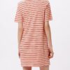 Vestido camisero manga corta OBEY chica Gazer Dress Ref. 401500328 Peach multi melocotón rayas