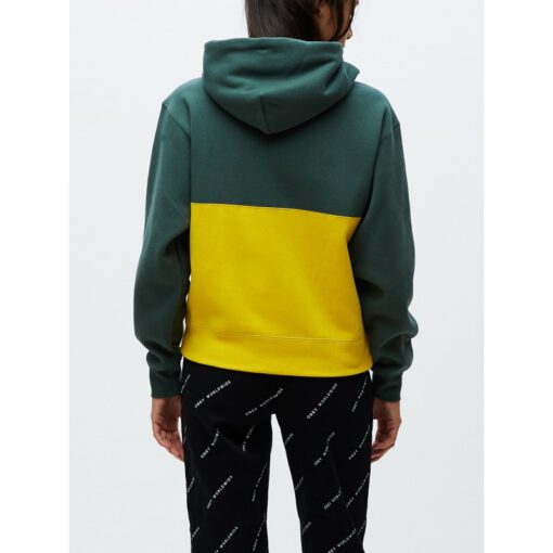 Sudadera OBEY chica Sonora Hood Ref. 211620078 Verde con banda amarilla