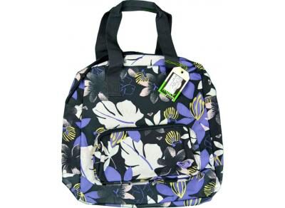 Bolsa Roxy 2 asas medida mediana Active XGWBA221 estampado morado flores