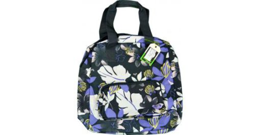 Bolsa Roxy 2 asas medida mediana Active XGWBA221 estampado morado flores