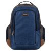 Mochila Quiksilver doble chico EQYBP03418 Schoolie Backpack Schoolie M Bte0 bolsillo ordenador azul y gris