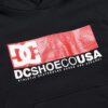 Sudadera DC SHOES con capucha para Chicos Ref. EDBSF03100 PILL YARD Negra con logo pecho rojo