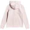Sudadera ROXY niña con capucha y cremallera Ref. ERGFT03410 color MCMO Rosa palo Logo grande en pecho dorado