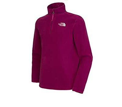 Forro polar NIÑA con cremallera THE NORTH GLACIER PREMIERE PURPLE 1/4 ref. T0APYNVC-YS Polartec® morado