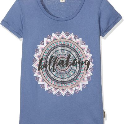 Camiseta BILLABONG niña manga Corta Ref. C8SS01 BOY TEE Color rosa morado dibujo étnico pechoCamiseta BILLABONG niña manga Corta Ref. C8SS01 BOY TEE Color rosa morado dibujo étnico pecho