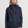 Sudadera VOLCOM Mujer forrada borreguillo con capucha WALK ON BY SHERPA-SEA NAVY Ref. B3131851 azul marino