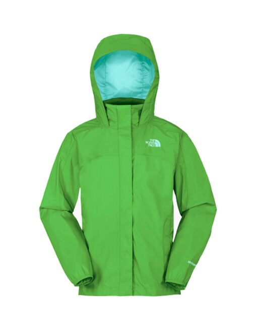 Chaqueta Chubasquero THE NORTH FACE niño con capucha RESOLVE JACKET MOJITO GREEN ref. T0A1VCJG9 Verde mojito