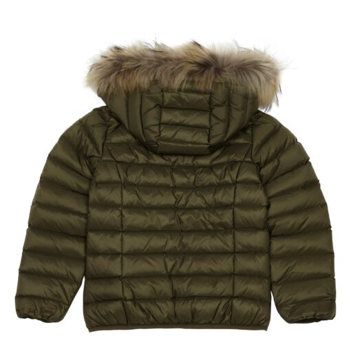 Chaqueta capucha Jott de plumas Niño GOLD GARCON GRAND FROID Kaki Justoverthetop Color verde caqui