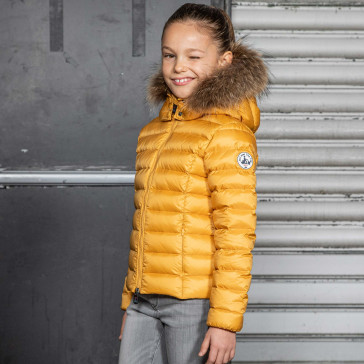 En cualquier momento riesgo portón Chaqueta capucha Jott de plumas Niña Moutarde 3921 OPALE GRAN FRÍO  Justoverthetop Color amarillo mostaza - Martimpe Berart - Tienda de Moda en  Gausach, Vielha, Valle de Aran