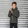 Chaqueta capucha Jott de plumas Niño GHIACCIO STRETCH GRAN FRÍO Vert Fonce Justoverthetop Color verde oscuro