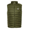 Chaleco sin mangas Jott de plumas Hombre Kaki TOM 204 BASIC Justoverthetop Verde caqui