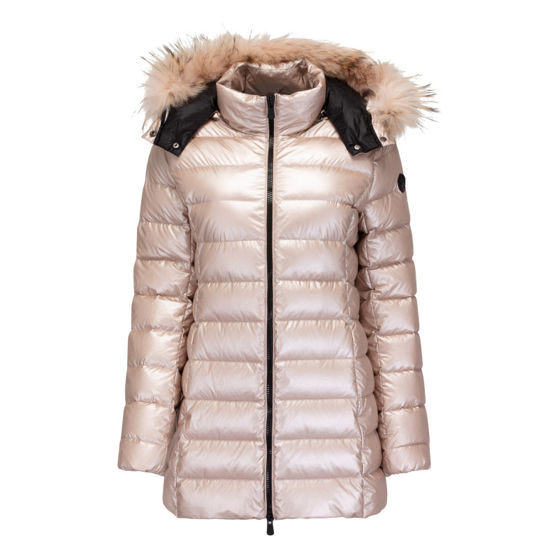chaquetas con pelo en la capucha mujer