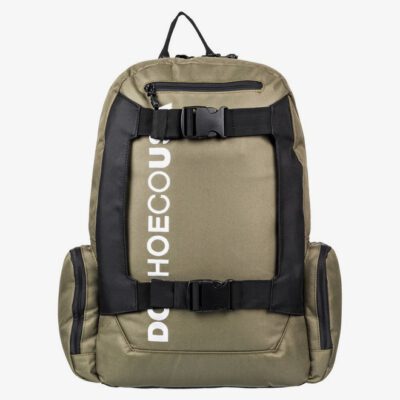 Mochila DC EDYBP03189 Backpack CHALKERS 28L grande con bolsillo ordenador verde caqui SKATEPACK