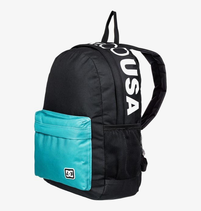 Mochila DC Shoes unisex Ref. EDYBP03202 BACKSIDER logo solapa bolsillo  ordenador negra y azul turquesa - Martimpe Berart - Tienda de Moda en  Gausach, Vielha, Valle de Aran
