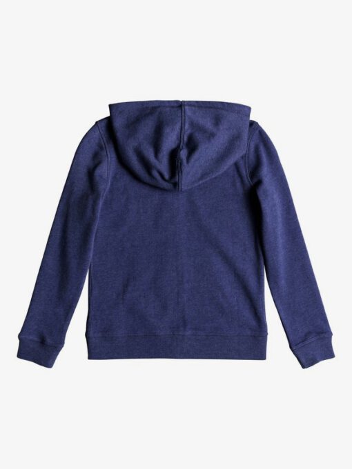 Sudadera ROXY niña con capucha y cremallera Ref. ERGFT03247 color BREO VIOLETA logo letras grandes