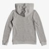 Sudadera ROXY niña con capucha y cremallera Ref. ERGFT03373 Mi Bicicleta Zip-Up Hoodie Gris logo piña oro