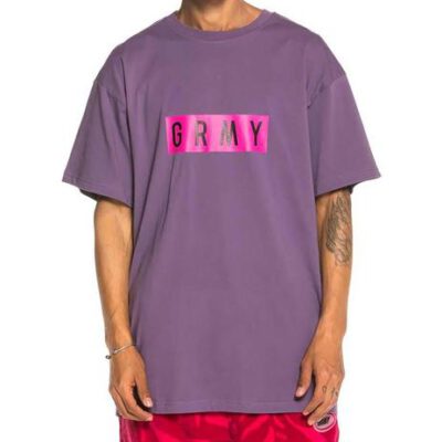 Camiseta GRIMEY manga corta unisex Flying Saucer Tee FW19 purple TEE Ref. GA540-PRP morada