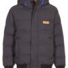 Chaqueta acolchada exterior niño invierno RIP CURL con capucha interior pelo Puffer Sheep Jacket resistente al agua Ref. kjkae4 Negra