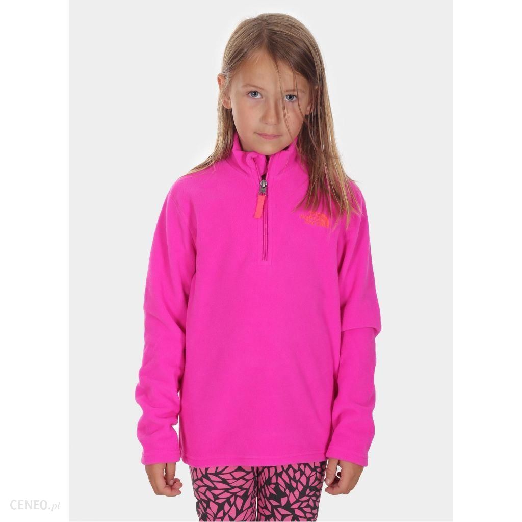 Forro polar NIÑA con cremallera THE NORTH GLACIER AZALEA PINK 1/4 ref.  T0A8MMH0E Polartec® Rosa - Martimpe Berart - Tienda de Moda en Gausach,  Vielha, Valle de Aran