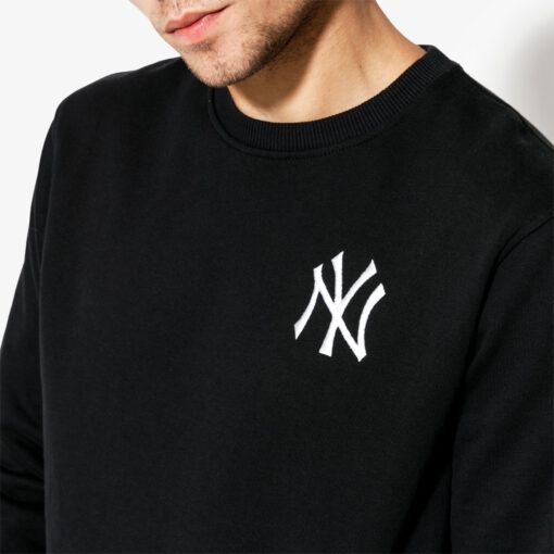 Sudadera NEW ERA Hombre Cuello redondo casual MIKINA MLB ESSENTIAL CREW NEYYAN BLK NEW YORK YANKEE Ref.11604140 negro parche NY en el pecho