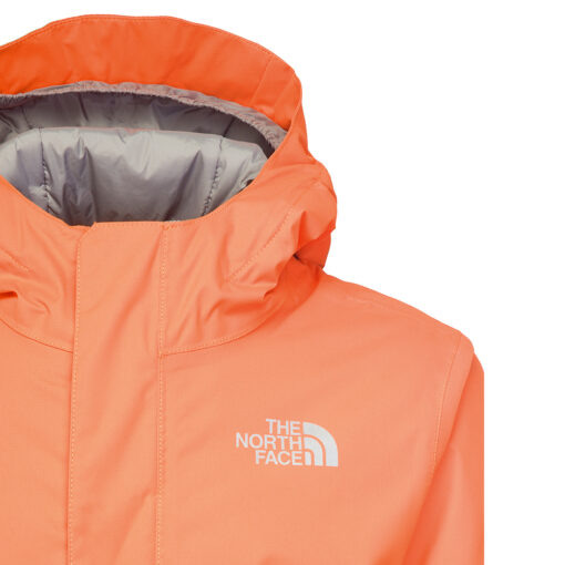 Chaqueta snow THE NORTH FACE niño con capucha YOUTH SNOW QUEST JACKET ref. T0CF59Z42 Peel Orange naranja